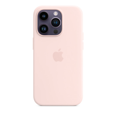 Etui do iPhone 14 Pro Max Apple Silicone Case z MagSafe - kredkowy róż