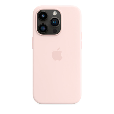 Etui do iPhone 14 Pro Max Apple Silicone Case z MagSafe - kredkowy róż
