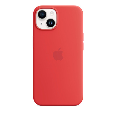 Etui do iPhone 14 Apple Silicone Case z MagSafe - (PRODUCT)RED