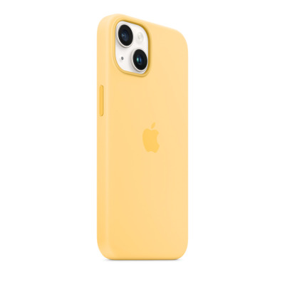 Etui do iPhone 14 Apple Silicon Case z MagSafe - bladożółty