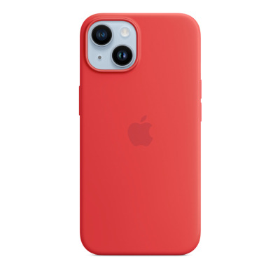 Etui do iPhone 14 Apple Silicone Case z MagSafe - (PRODUCT)RED