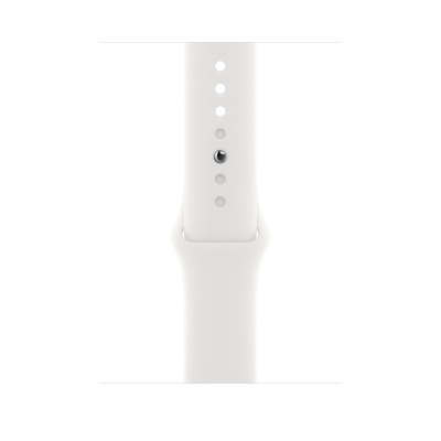 Apple Watch SE 2 40mm aluminium w kolorze srebrnym z paskiem sportowym w kolorze białym