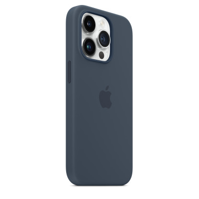 Etui iPhone 14 Pro Silicone Case z MagSafe Apple - sztormowy błękit
