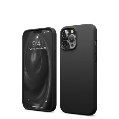 Etui do iPhone 13 Pro Max Elago Soft Silicon Case - czarne