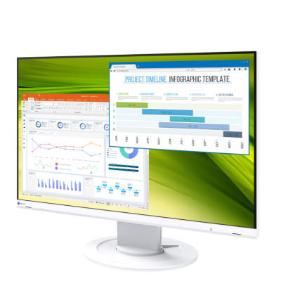 Monitor 23'' EIZO FlexScan EV2360 1920 x 1200 WUXGA - biały