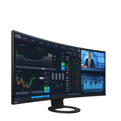 Monitor 37,5 EIZO FlexScan EV3895 3840 x 1600 4K/UW - czarny