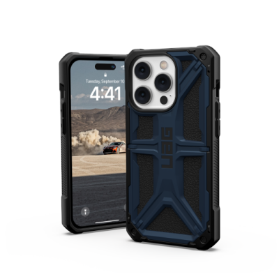 Etui do iPhone 14 Pro Max UAG Monarch - granatowe (mallard)