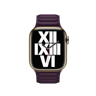 pasek do Apple Watch 41mm z karbowanej skóry, akcesoria apple watch