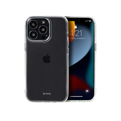 Etui do iPhone 13 Pro Max Crong Crystal Slim Cover - przezroczysty