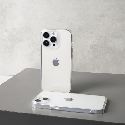 Etui do iPhone 13 Pro Max Crong Crystal Slim Cover - przezroczysty