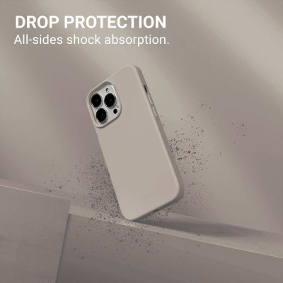 Etui do iPhone 13 Pro Max Crong Color Cover - kamienny beżowy 