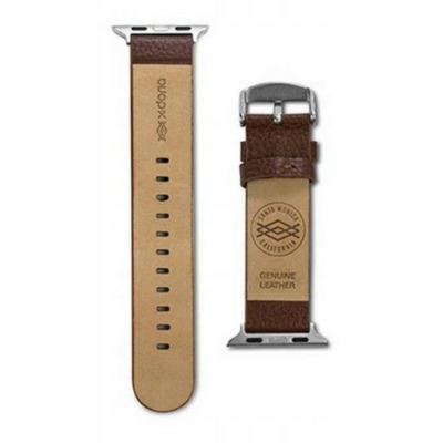 Pasek do Apple Watch 45/49 mm X-doria Lux Band - brązowy 