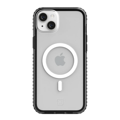 Etui do iPhone 14 Plus Incipio Grip MagSafe - Czarne/Przeźroczyste