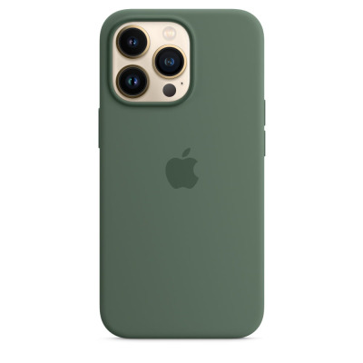 Etui do iPhone 13 Pro Apple Silicone Case z MagSafe - eukaliptusowe