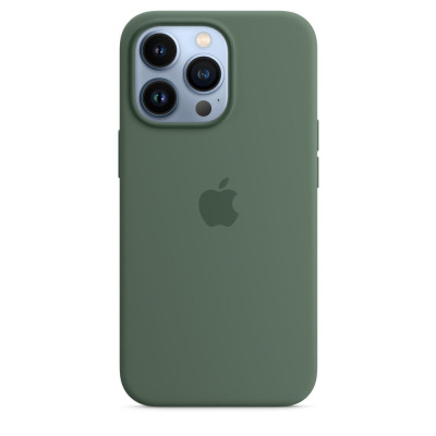 Etui do iPhone 13 Pro Apple Silicone Case z MagSafe - eukaliptusowe