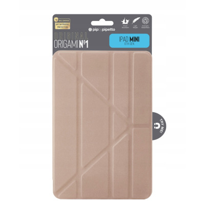 Etui iPad Mini 6 Pipetto Origami No1 Original TPU - Różowe złoto