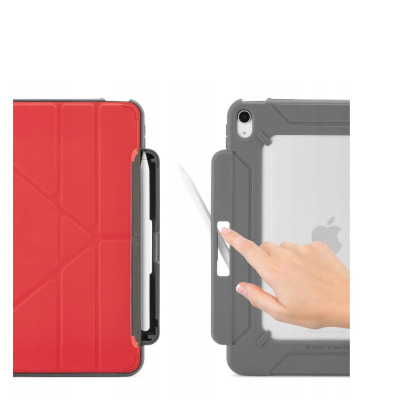 IEOPOP109RD Etui iPad Air 10,9 4/5 gen. Pipetto Origami No2 czerwone