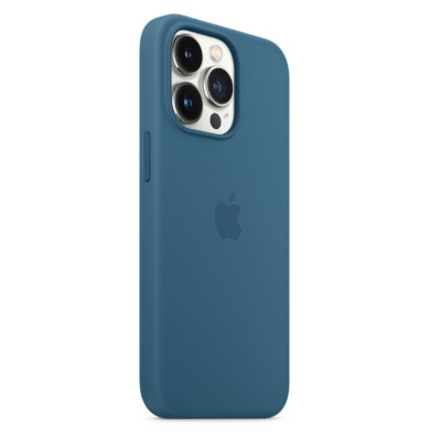Etui do iPhone 13 Pro Apple Silicone Case z MagSafe - Blue Jay