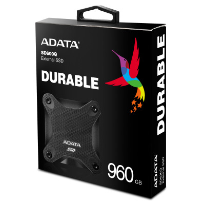 Dysk zewnętrzny SSD ADATA SD600Q 960GB - czarny