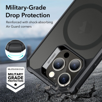 Etui do iPhone 15 Pro ESR Air Armor Magsafe - czarne