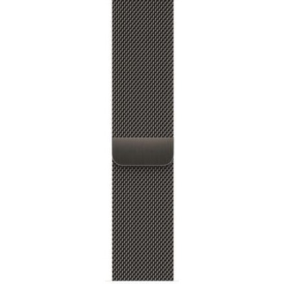 Branzoleta mediolańska Apple ze stali nierdzewnej do Apple Watch 44/45/49 mm - grafitowa
