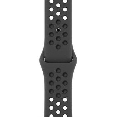 Apple Pasek silikonowy 38/40/41/42 mm w kolorze czarnym Nike
