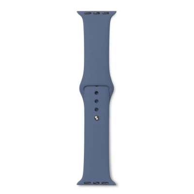 Pasek Apple Watch 38/40/41/42mm eStuff Silicone - niebieski