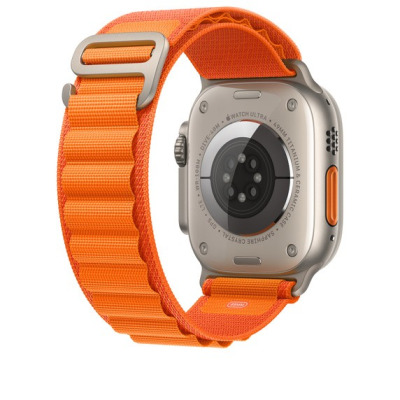 Opaska Apple Alpine w kolorze pomarańczowym do koperty 49 mm - rozmiar M 