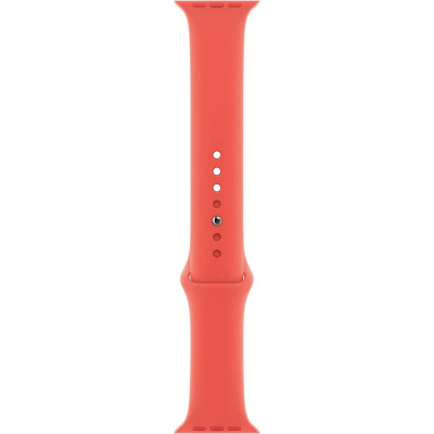 Pasek Apple do Apple Watch silikonowy 44/45/49mm - grejfrut