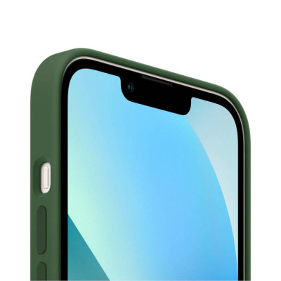 Etui do iPhone 13 mini Apple Silicone Case z MagSafe - koniczyna