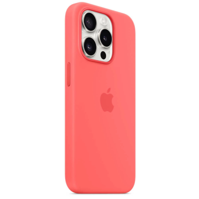 Etui do iPhone 15 Pro Apple Silicone MagSafe - Guava 