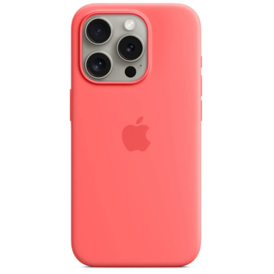 Etui do iPhone 15 Pro Apple Silicone MagSafe - Guava 