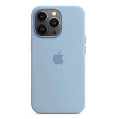 Etui do iPhone 13 Pro Max Apple Silicone Case z MagSafe - niebieska mgła