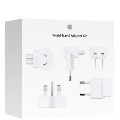 Adapter Apple World Travel Adapter Kit - biały