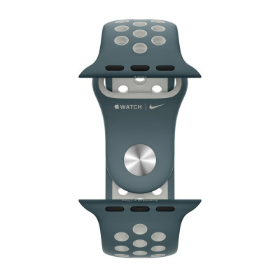 paski do Apple Watch Nike silikon 41 mm hasta light silver 