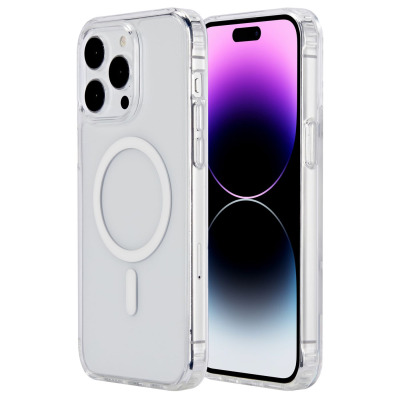Etui do iPhone 15 Pro Max eSTUFF BERLIN z Magsafe - przezroczyste