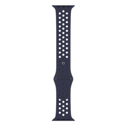 Pasek do Apple Watch 45mm silikonowy Nike+ - granatowy