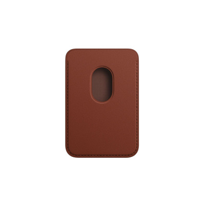 Apple skórzany portfel z MagSafe FindMy - umber