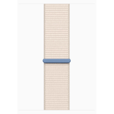 Apple Watch S9 45mm aluminium w kolorze księżycowej poświaty z opaską sportową w kolorze księżycowej poświaty