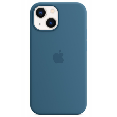 Etui do iPhone 13 Apple Silicone MS Blue Jay - niebieskie