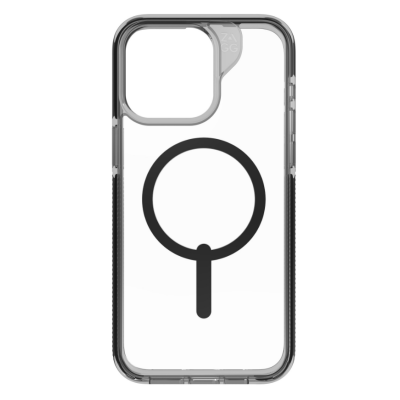 Etui do iPhone 15 Pro Max gear4 Santa Cruz Snap MagSafe - przezroczyste czarne