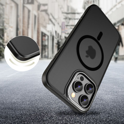 Etui do iPhone 16 Pro Max Rzeszów Tech-Protect MagEdge MagSafe black - czarne