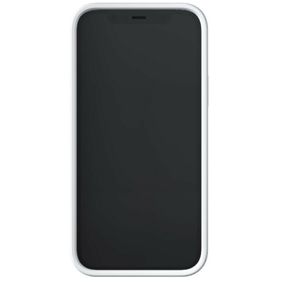 Etui Richmond Finch do iPhone 12 i 12 Pro z wzorem białego marmuru, różowozłotą ramką wokół aparatów oraz metalową listwą z logo marki u dołu obudowy.