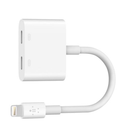 Belkin Lightning Audio + Charge Rockstar - przejściowka lightning