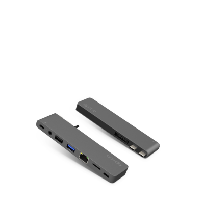 991-5112100060 Przejściówka Epico USB-C Hub Pro III szara