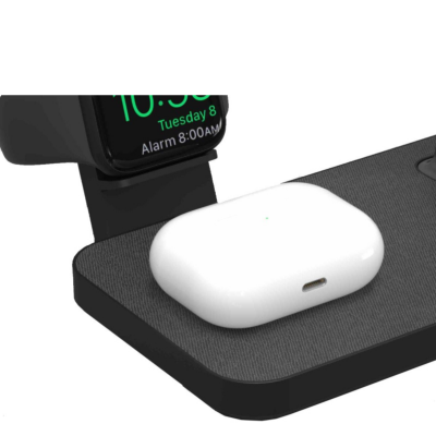 Ładowarka Indukcyjna Mophie snap+ 3w1 MagSafe - czarny