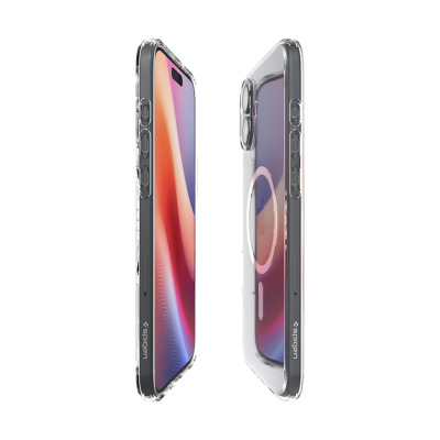 Etui do iPhone 16 Spigen Liquid Crystal MagSafe przezroczyste
