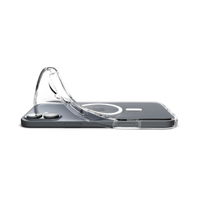 Etui do iPhone 16 Spigen Liquid Crystal MagSafe clear przezroczyste