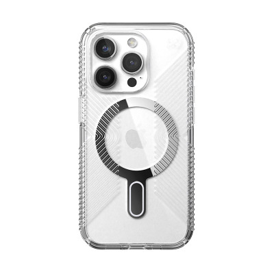 Etui do iPhone 15 Pro Speck Presidio2 Grip ClickLock MagSafe clear - przezroczyste