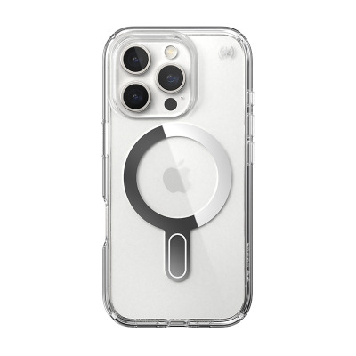 Akcesoria iPhone Etui iPhone 16 Pro Speck Presidio ClickLock MagSafe clear przezroczyste